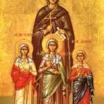 Martyrerinnen Pistis, Elpida, Agapi und ihre Mutter Sophia