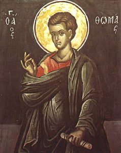 Apostel Thomas, seliger Martyrer Makarios der Neue