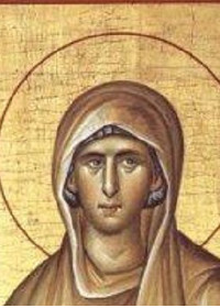 Selige Martyrerin Anastasia, die Römerin