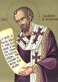 8. Lukassonntag (der gute Samariter), Johannes Chrysostomos von Konstantinopel