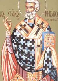 Amphilochios Bischof von Ikonion, Grigorios Bischof von Akragas auf Sizilien