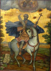 Martyrer Minas, Viktor und Vikentios, seliger Theodoros Studitis